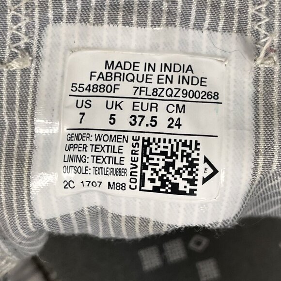 Converse All-Star Sneaker Blue Women Size 7 - Picture 5 of 9